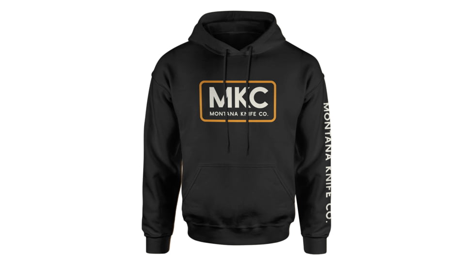 Montana Knife Company MKC LOGO HOODIE - BLACK ACD94620, SMALL, MKC-001216