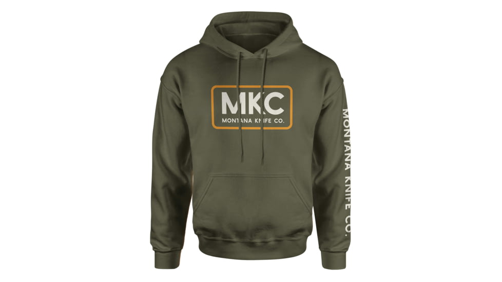 Montana Knife Company MKC LOGO HOODIE - GREEN 068ADF72, XX-LARGE, MKC-001226