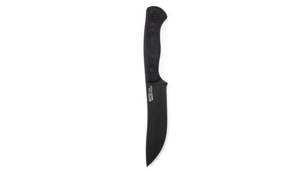Montana Knife Company Stonewall Skinner 4 3/4 inch 52100 Ball Bearing Steel Fixed Blade Knives G-10 Handle, Black, 9 1/4 inch, MKC-000412