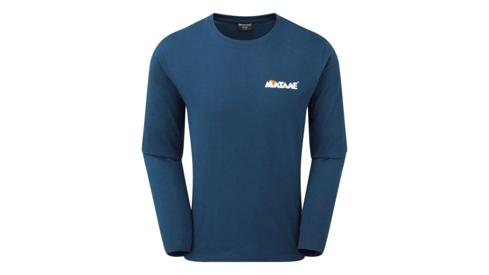 Montane 1993 Long Sleeve T-Shirt - Mens, Narwhal Blue, Large, M19LSNARN07