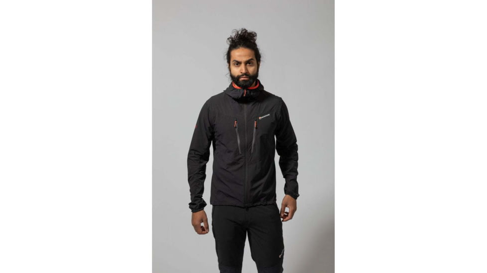Montane Alpine Edge Jacket - Mens, Black, Small, MAEDJBLAB09