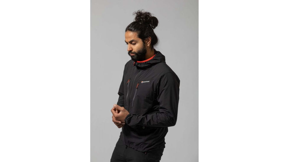 Montane Alpine Edge Jacket - Mens, Black, Small, MAEDJBLAB09