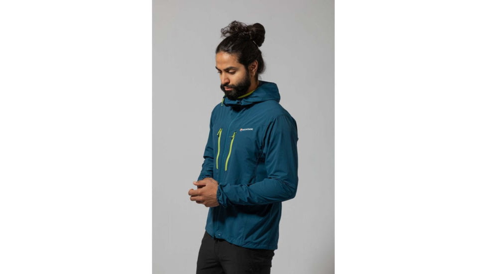 Montane Alpine Edge Jacket - Mens, Narwhal Blue, Medium, MAEDJNARM09