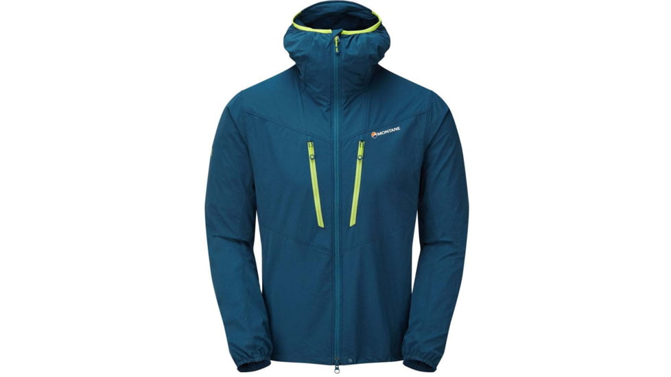 Montane Alpine Edge Jacket - Mens, Narwhal Blue, Medium, MAEDJNARM09