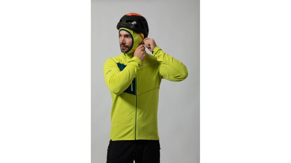 Montane Alpine Raid Hoodie - Womens, Citrus Green, Medium, MARHOCITM08