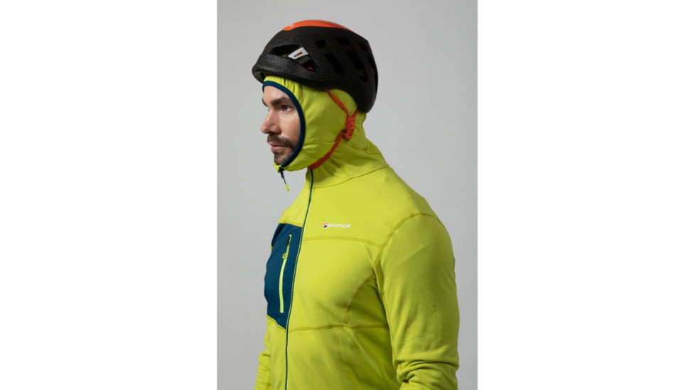 Montane Alpine Raid Hoodie - Womens, Citrus Green, Medium, MARHOCITM08