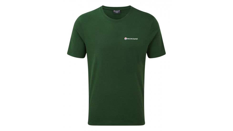 Montane Ama Dablam T-Shirt - Mens, Arbor Green, Extra Small, MADTSARBA07