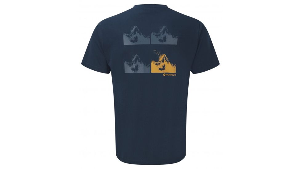 Montane Ama Dablam T-Shirt - Mens, Narwhal Blue, Small, MADTSNARB07