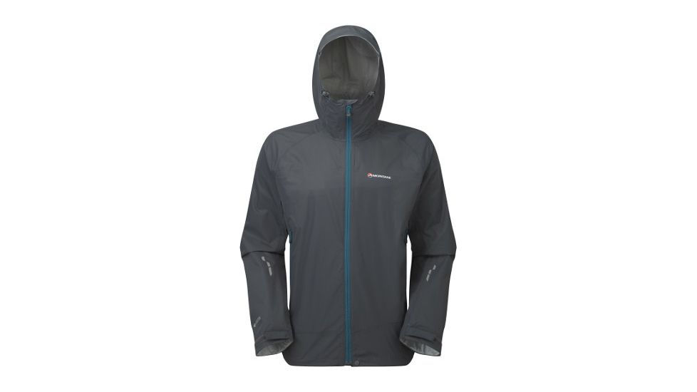 Montane Atomic Jacket - Men's-Shadow/Zanskar Blue-Large