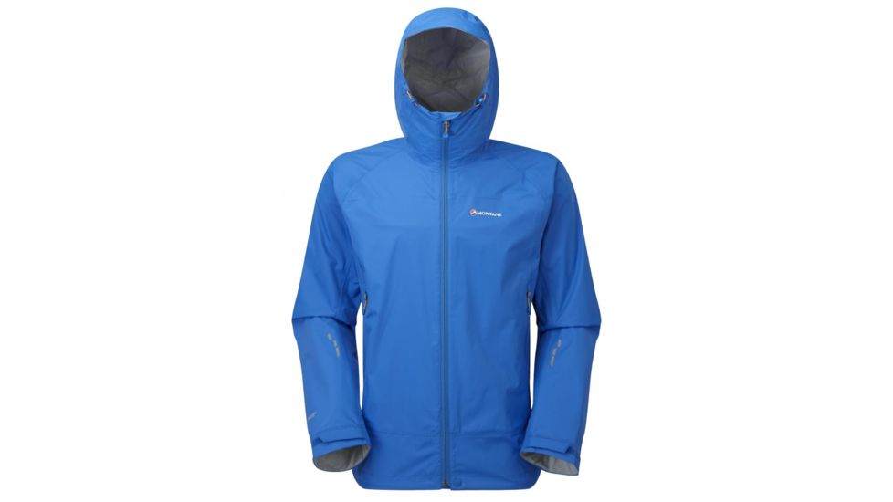 Montane Atomic Jacket - Mens-Electric Blue/Authentic Orange-Large