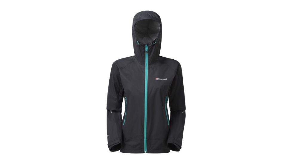 Montane Atomic Jacket - Women's-Black/Siberian Green-8