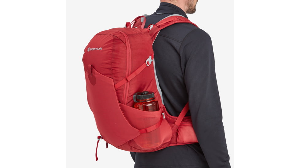 Montane Azote 25L Backpack, Acer Red, Adjustable, PAZ25ACRO15