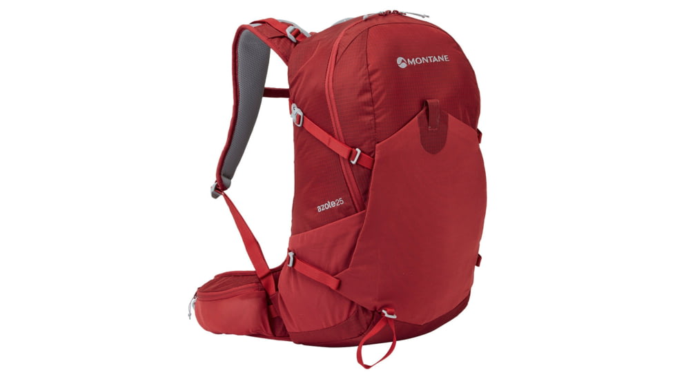 Montane Azote 25L Backpack, Acer Red, Adjustable, PAZ25ACRO15