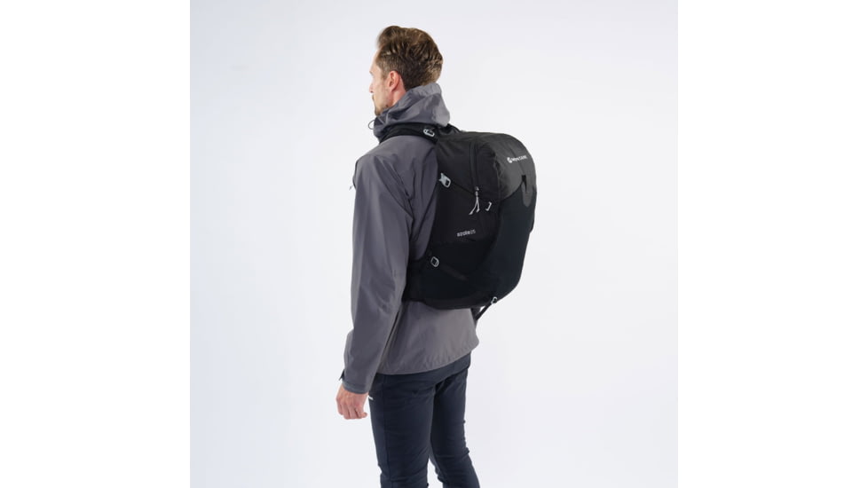 Montane Azote 25L Backpack, Black, One Size, PAZ25BLAO11