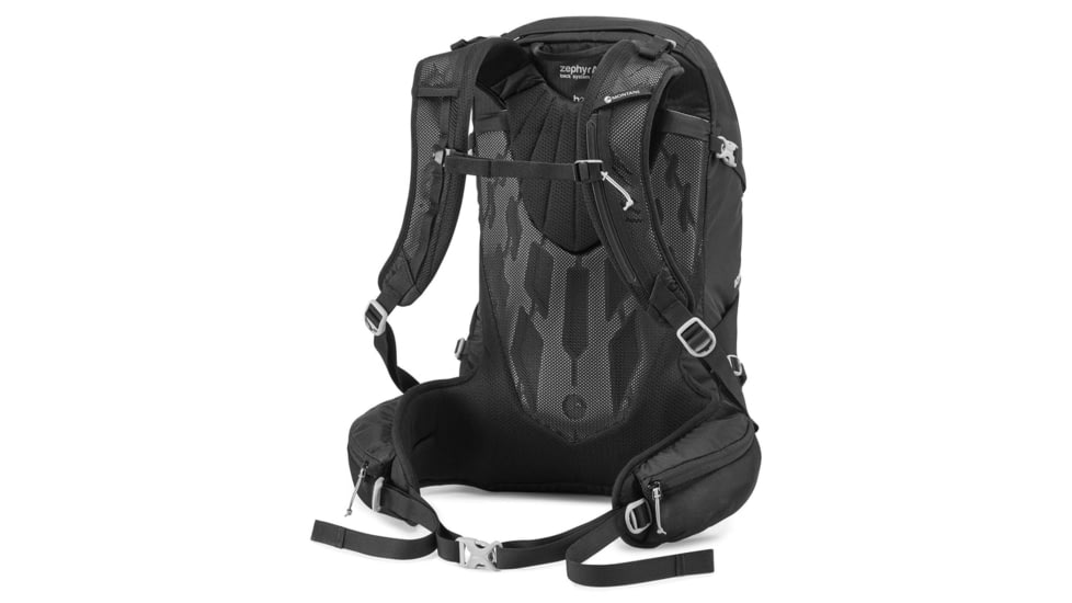 Montane Azote 25L Backpack, Black, One Size, PAZ25BLAO11
