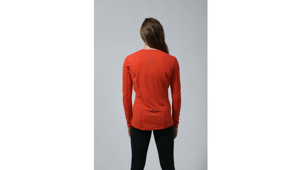 Montane Blade Long Sleeve T-Shirt - Womens, Paprika, Extra Small, FBLLSPAPA09