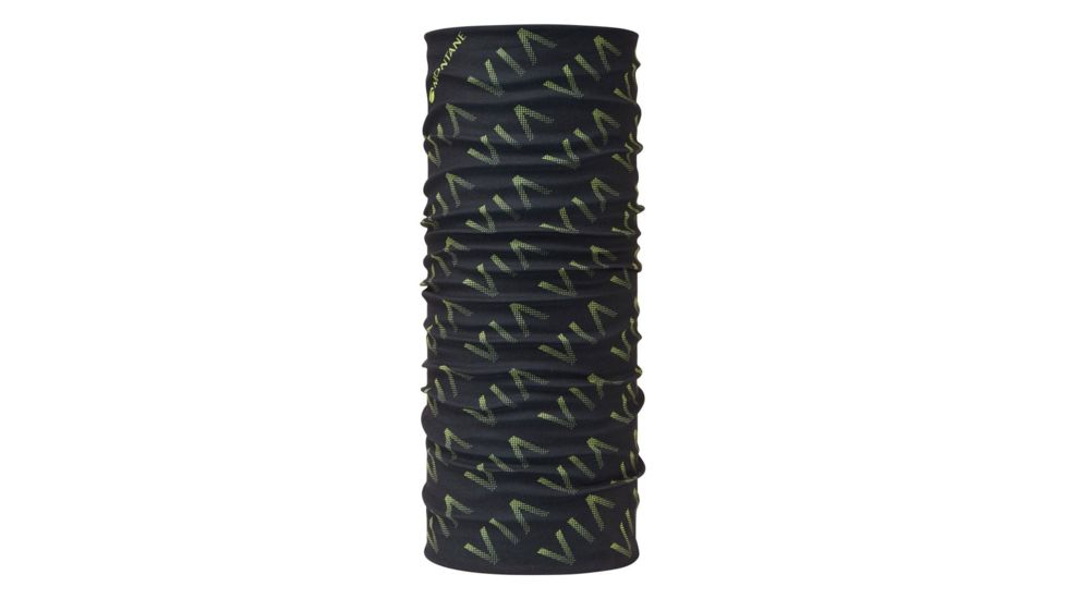 Montane Chief, Neck Gaiter, Black/Via, One Size, HCHIEBLAO07