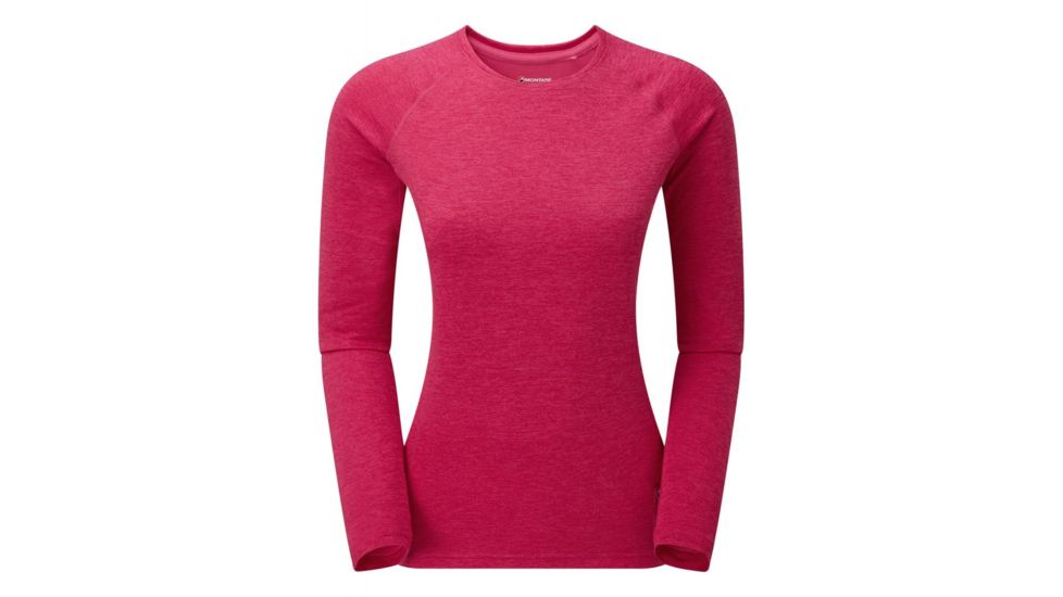 Montane Dart Long Sleeve T-Shirt - Womens, French Berry, Extra Large, FDLTSFREX07