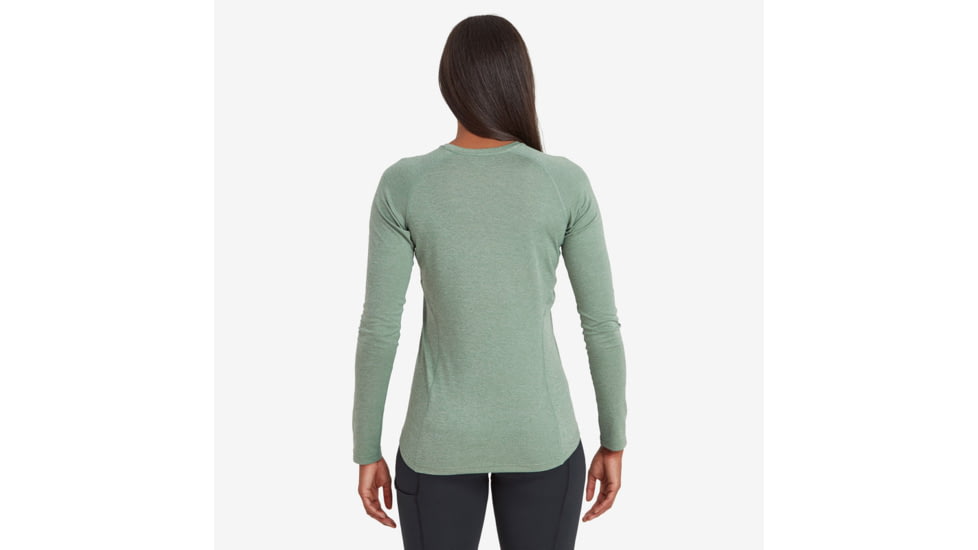 Montane Dart Long Sleeve T-Shirt - Womens, Pale Sage, Extra Large, FDRLSSAGX14