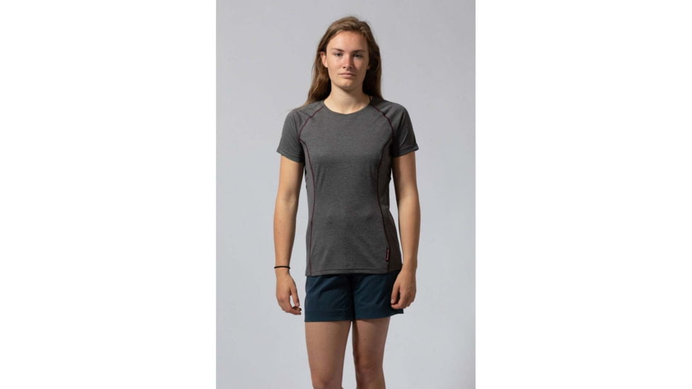 Montane Dart T-Shirt - Womens, Nordic Grey, Large, FDATSNOGN09