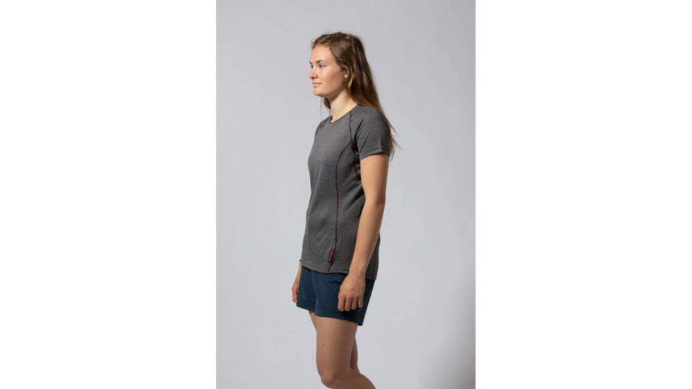 Montane Dart T-Shirt - Womens, Nordic Grey, Large, FDATSNOGN09
