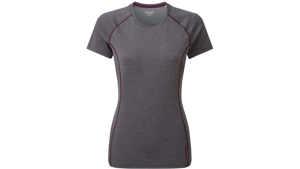 Montane Dart T-Shirt - Womens, Nordic Grey, Large, FDATSNOGN09