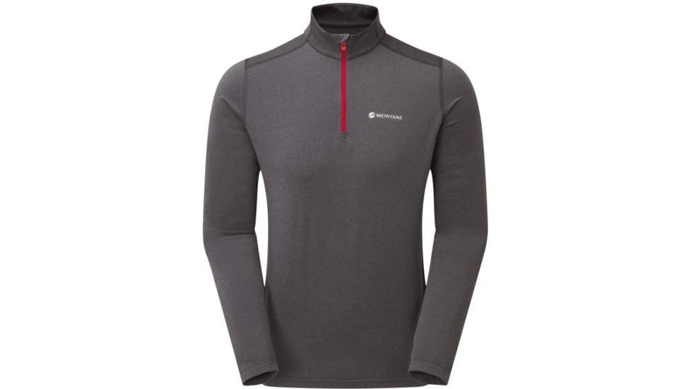Montane Dart Thermo Zip Neck - Mens, Slate, Small, MDTZNSLAB12