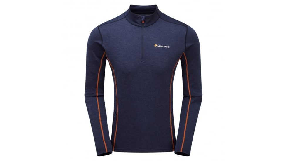 Montane Dart Zip-Neck, Antarctic Blue, S, MDAZNANTB5