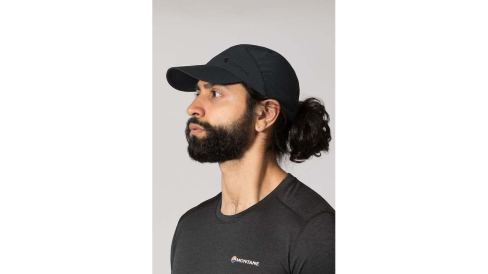 Montane Dyno Stretch Cap, Black, One Size, HDSCABLAO09