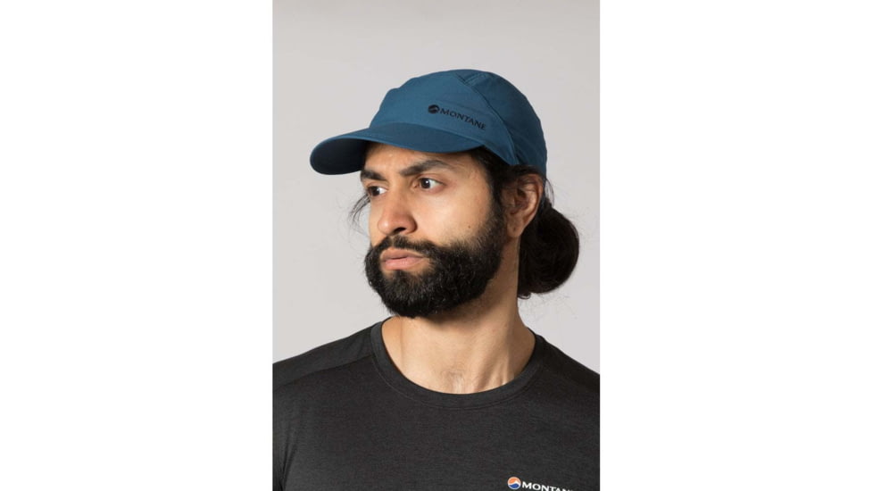 Montane Dyno Stretch Cap, Narwhal Blue, One Size, HDSCANARO09