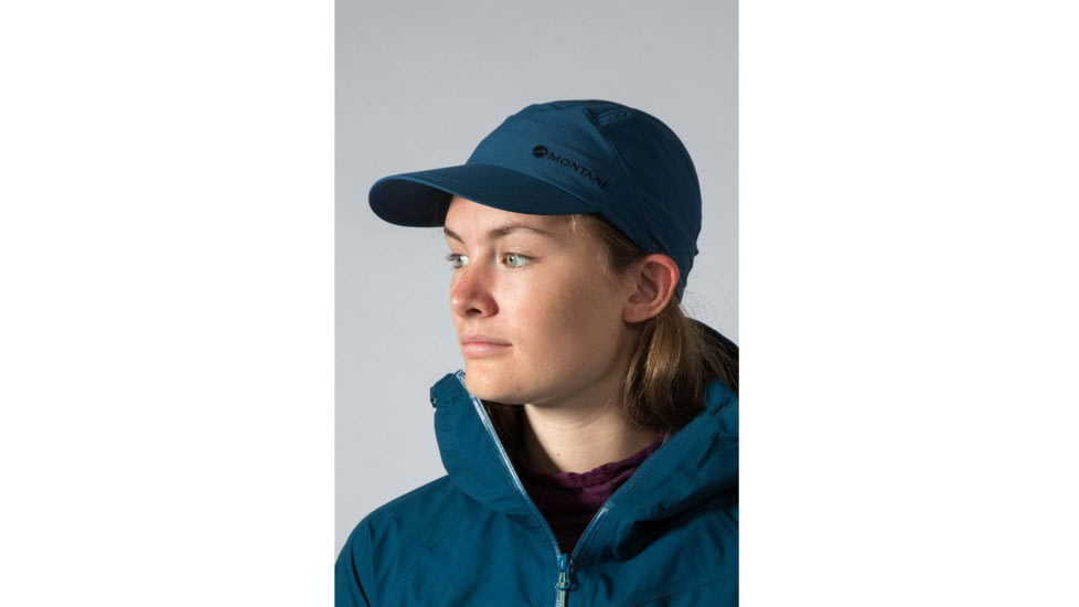 Montane Dyno Stretch Cap, Narwhal Blue, One Size, HDSCANARO09