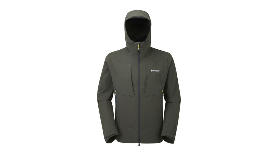 Montane Dyno Stretch Jacket - Men's-Shadow/Zanskar Blue-X-Large