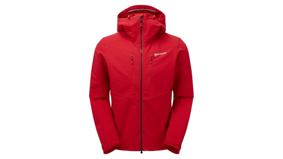 Montane Dyno XT Jacket - Mens, Alpine Red, Small, MDXTJALPB08