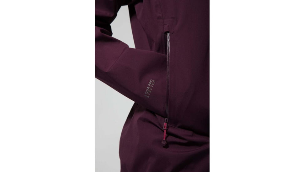 Montane Element Stretch Jacket - Womens, Sask Berry, Large, FELSJSASN09