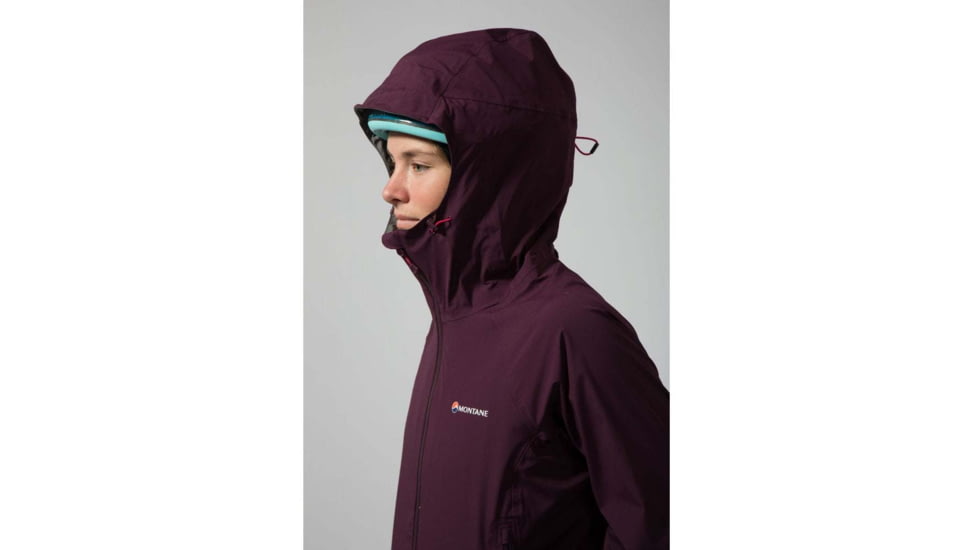 Montane Element Stretch Jacket - Womens, Sask Berry, Large, FELSJSASN09