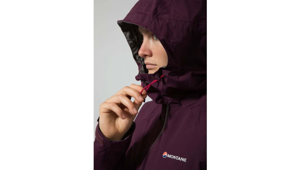 Montane Element Stretch Jacket - Womens, Sask Berry, Large, FELSJSASN09