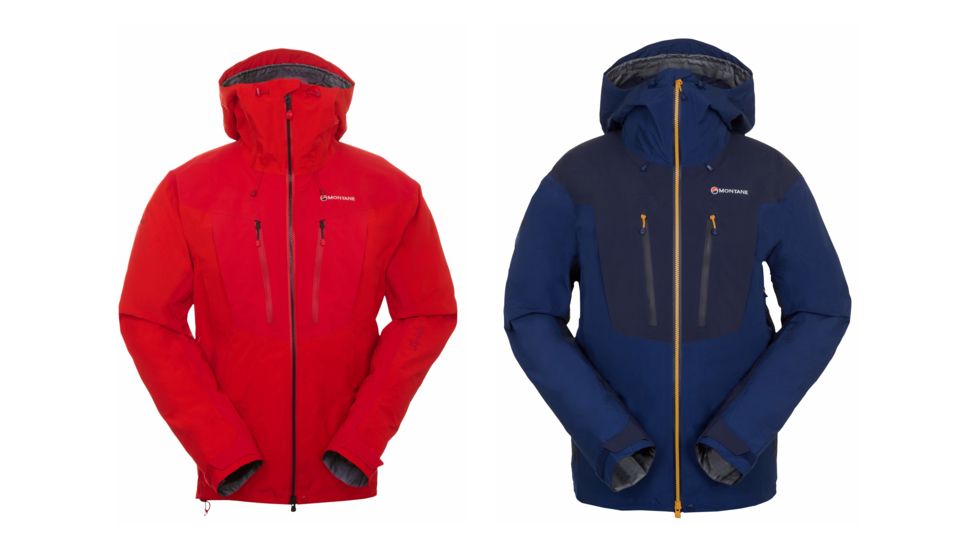 Montane Endurance Pro Jacket - Men's, Alpine Red, Antartic Blue