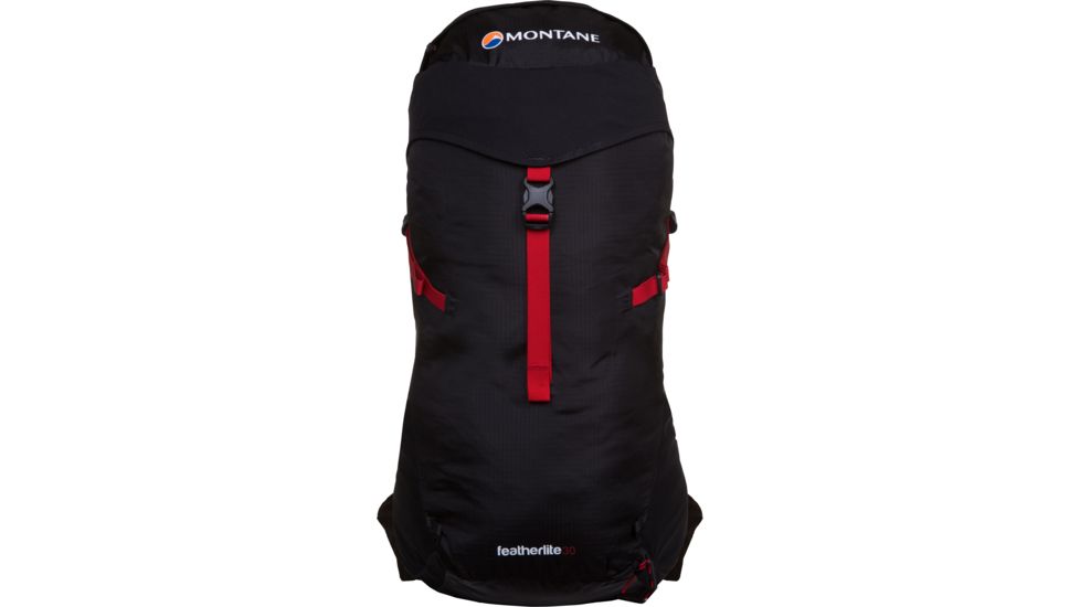 Montane Featherlite 30 Pack-Black/Alpine Red-M/L