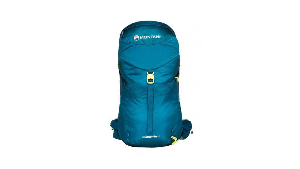 Montane Featherlite 30 Pack-Zanskar Blue/Wild Lime-S/M
