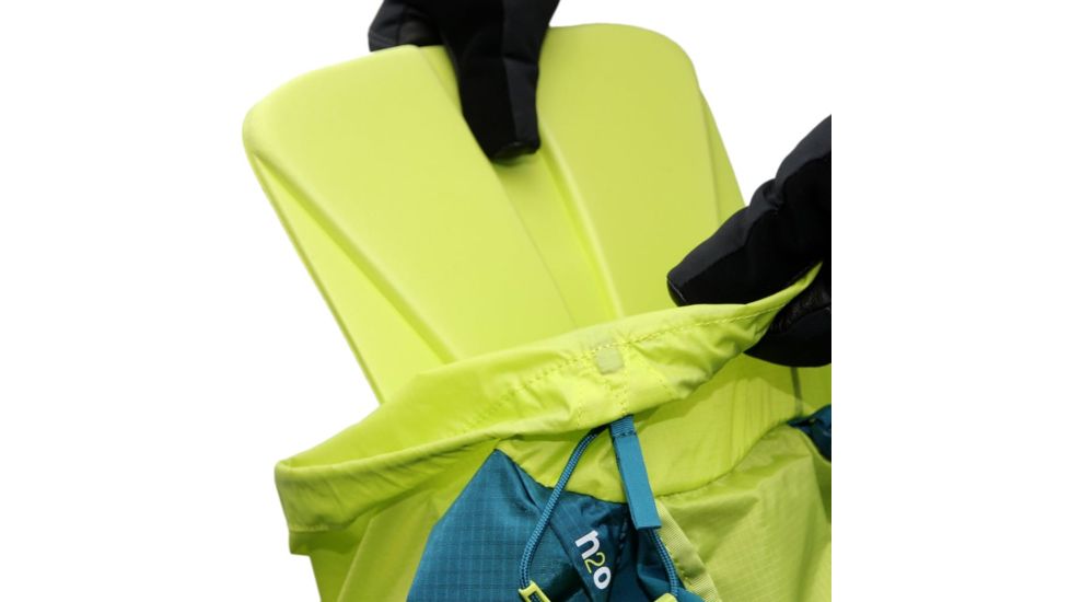 Montane Featherlite 30 Pack-Zanskar Blue/Wild Lime-S/M