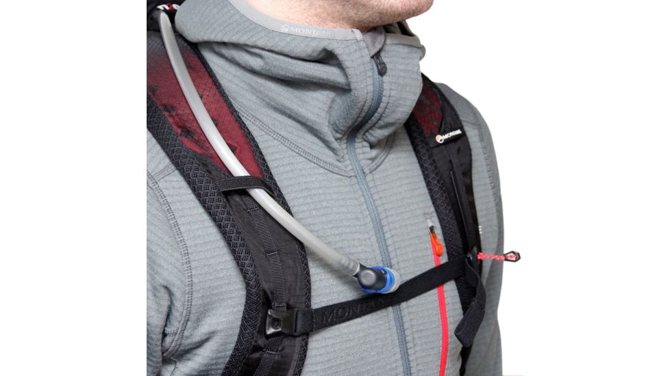 Montane Featherlite 30 Pack-Zanskar Blue/Wild Lime-S/M