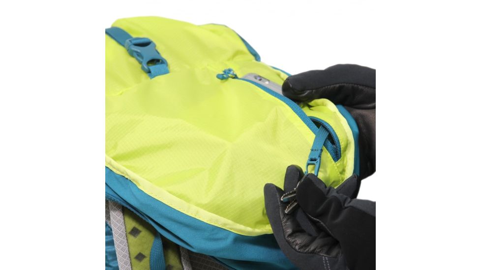 Montane Featherlite 30 Pack-Zanskar Blue/Wild Lime-S/M