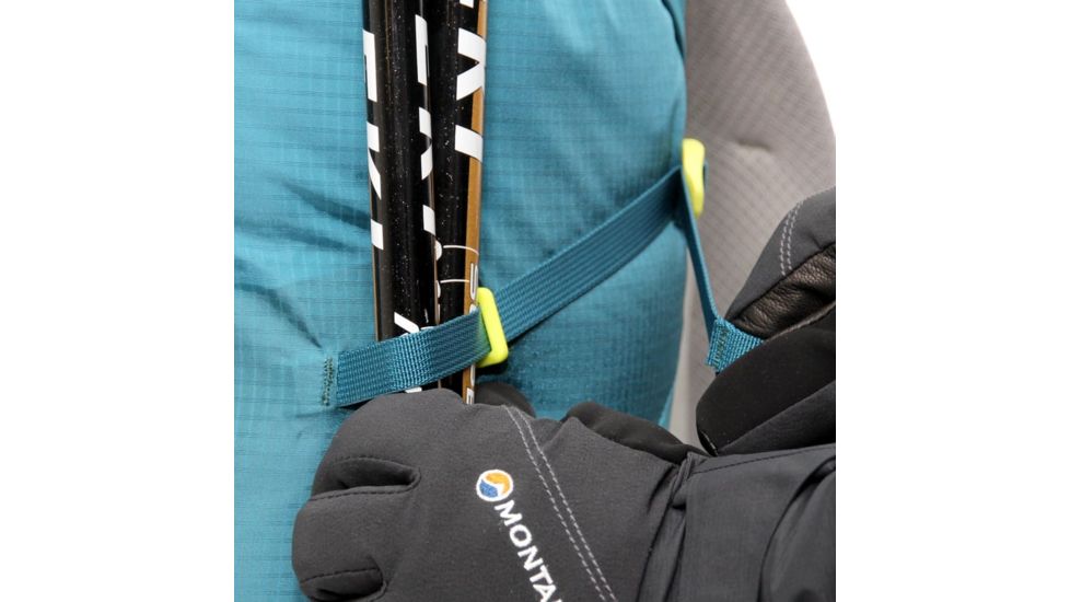 Montane Featherlite 30 Pack-Zanskar Blue/Wild Lime-S/M