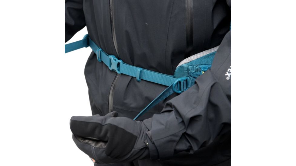 Montane Featherlite 30 Pack-Zanskar Blue/Wild Lime-S/M
