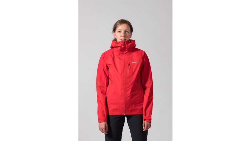 Montane Fem Ajax Jacket, Alpine Red, UK 8/US XS/EUR 34, FAJJAALPA6