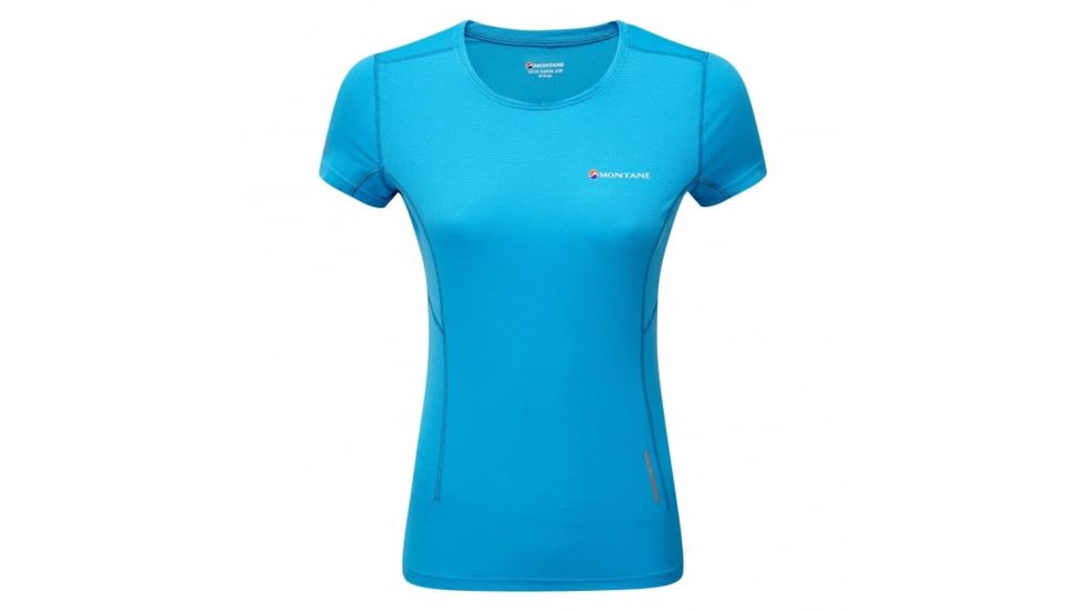 Montane Fem Claw T-Shirt, Cerulean Blue, UK8/US6/EUR34, FCLTSCERA5