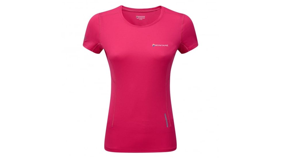 Montane Fem Claw T-Shirt, Dolomite Pink, UK8/US6/EUR34, FCLTSDOLA5