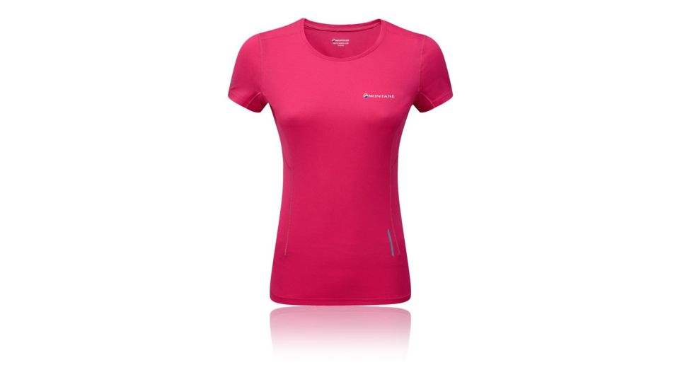 Montane Fem Claw T-Shirt, Dolomite Pink, UK16/US14/EUR42, FCLTSDOLX5