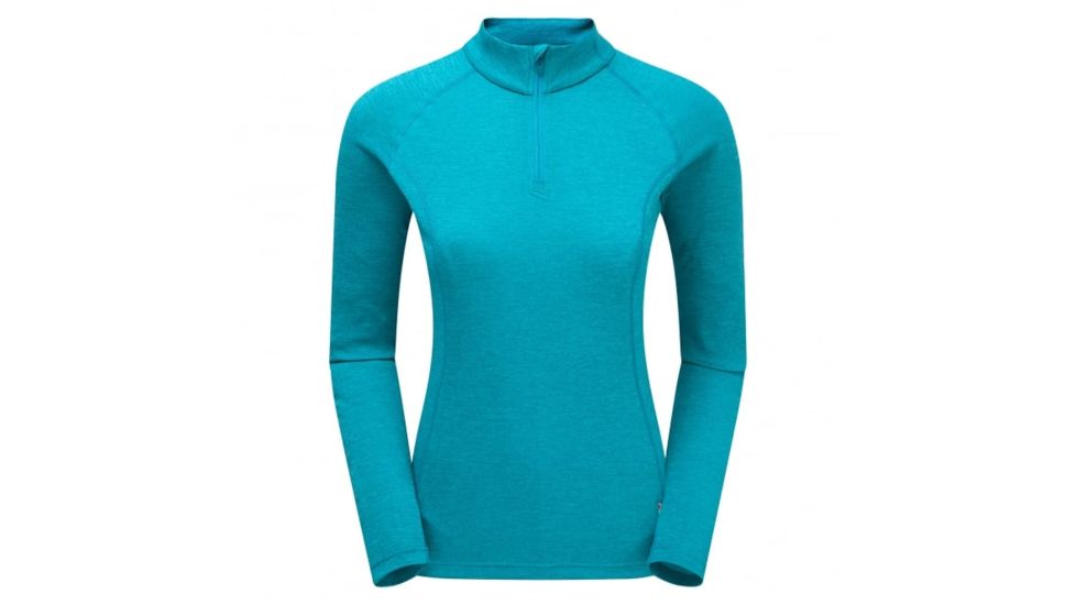 Montane Fem Dart Zip-Neck, Blue Ridge, UK8/US6/EUR34, FDAZNBLRA5