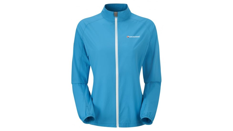Montane Fem Featherlite Trail Jacket, Cerulean Blue, UK10/US8/EUR36 FFTJACERB5